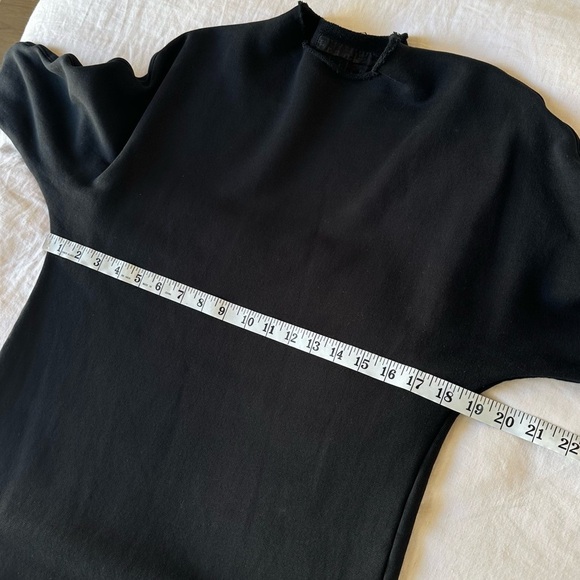 Frank & Eileen Izzie Triple Fleece Sweatshirt Party Dress Black Size Small - Picture 8 of 10